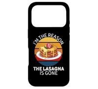 Vintage Je suis la Raison pour laquelle Les lasagnes sont devenues gourmandes Coque pour iPhone 17 Pro