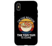 Vintage Je suis la Raison pour laquelle Tom Yum est devenu Un Amateur de Cuisine Coque pour iPhone X/XS