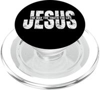 Vintage Jésus, Le Chemin, la vérité et la Vie, Christain Savior PopSockets PopGrip pour MagSafe