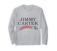 Vintage Jimmy Carter Président 39 USA Election 1976 Manche Longue