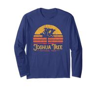 Vintage Joshua Tree National Park Retro Manche Longue