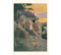 Vintage Journal Camping With Victrola