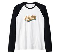 Vintage Juliette Personnalisé Nom Juliette Manche Raglan
