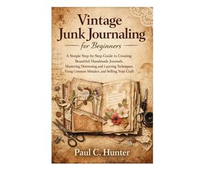 Vintage Junk Journaling for Beginners: A Simple Step-by-Step Guide to Creating Beautiful Handmade Journals, Mastering Distressing & Layering Techniques, Fixing Common Mistakes, and Selling Your Craf