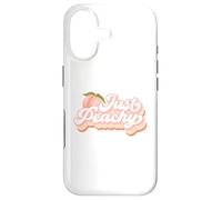 Vintage Just Peachy Peaches Women Summer Fruit Coque pour iPhone 17