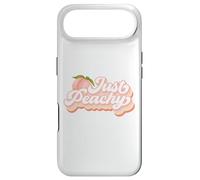 Vintage Just Peachy Peaches Women Summer Fruit Coque pour iPhone Air