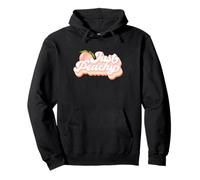 Vintage Just Peachy Peaches Women Summer Fruit Sweat à Capuche