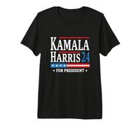 Vintage Kamala Harris 2024 pour la Campagne électorale du président T-Shirt Haut de Gamme