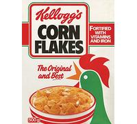 Vintage Kelloggs WDC90915 Toile Imprimée, Multicolore, 60 x 80 cm