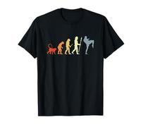Vintage Kickboxer Evolution Martial Artist Martial Arts T-Shirt