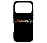 Vintage Kickboxing Pulse Line Martial Artist Coque pour iPhone 17 Pro