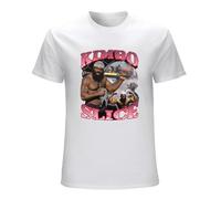 Vintage Kimbo Slice Boxer Collage Men T-Shirt Cotton Tee T-Shirt WhiteL