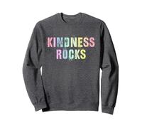 Vintage Kindness Rocks School SPED Teacher Be Kind Rose Sweatshirt