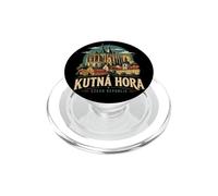 Vintage Kutna Hora République tchèque Voyage Landmark Cadeau PopSockets PopGrip pour MagSafe