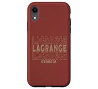 Vintage LaGrange Géorgie Coque pour iPhone XR
