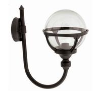 Vintage Lampe Noir IP44 Boule Parasol E27 Ragnell Applique Murale Maison Jardin
