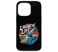 Vintage Launch Life, Atlas, Falcon, Canaveral, Boca Chica Coque pour iPhone 13 Pro