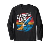 Vintage Launch Life, Atlas, Falcon, Canaveral, Boca Chica Manche Longue