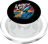 Vintage Launch Life, Atlas, Falcon, Canaveral, Boca Chica PopSockets PopGrip pour MagSafe