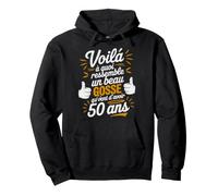 Vintage Leader de l'équipe du 50e Anniversaire Sweat à Capuche