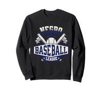 Vintage League Baseball Black History Month Hommes Femmes Sweatshirt