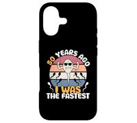 Vintage Legend 50 Years Ago I Was The Fastest Men Women Bday Coque pour iPhone 17