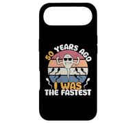 Vintage Legend 50 Years Ago I Was The Fastest Men Women Bday Coque pour iPhone Air