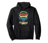 Vintage Légende Depuis Août 1988 38e Anniversaire Sweat à Capuche