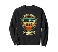 Vintage Légende Depuis Juillet 1984 42e Anniversaire Sweatshirt
