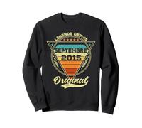Vintage Légende Depuis Septembre 2015 11e Anniversaire Sweatshirt