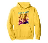 Vintage Let The Games Begin Sports Day Play on Snack Sweat à Capuche