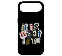 Vintage Letter Prints, It is What It is Coque pour iPhone Air