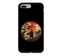 Vintage Levant Suns Samourais Japonais Grandes Vagues Vintage Coque pour iPhone 7 Plus/8 Plus