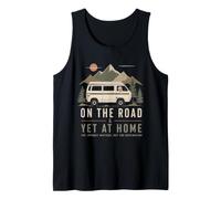 Vintage Life, Camping pour Chiens, Road Trip, Home Ward Vibe Débardeur