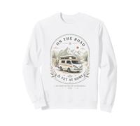Vintage Life Road Trip et Aventure en Camping-Car Sweatshirt