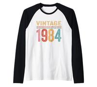 Vintage Limited Edition 1984 - Cadeaux d'anniversaire de 42 Ans Manche Raglan