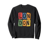 Vintage London Souvenir - Retro Modern Art London Sweatshirt