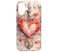 Vintage Love Graphic Unique Coquette Decor Decorative Heart Coque pour iPhone 17