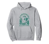 Vintage Love Plant Gardening Lady parce que le meurtre est une erreur Sweat à Capuche