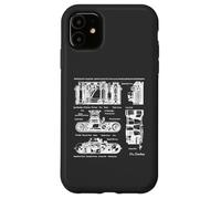 Vintage Low Aperture f1.9 Film Camera Diagram Photography Coque pour iPhone 11