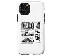 Vintage Low Aperture f1.9 Film Camera Diagram Photography Coque pour iPhone 11 Pro