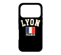 Vintage Lyon France Drapeau Français Souvenir Graphique Rétro Coque pour iPhone 17 Pro
