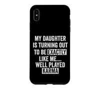 Vintage ma Fille se révèle être exactement comme Moi Coque pour iPhone XS Max