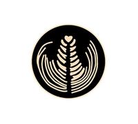 Vintage Machine À Café Broches Creative Latte Noir Émail Broches Denim Sac À Dos Badge Rond Épinglette Bijoux Cadeaux pour BaristaDurabilité