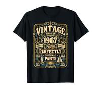 Vintage Made in 1967 Nautical Sailing Boat 59th Birthday Men T-Shirt