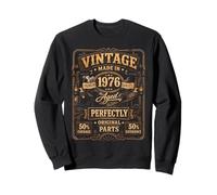 Vintage Made in 1976 Western Train Born in 1976 Birthday Sweatshirt