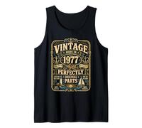 Vintage Made in 1977 Nautical Sailing Boat 49th Birthday Men Débardeur