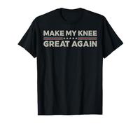 Vintage Make My Knee Great Again Funny Surgery Recovery T-Shirt
