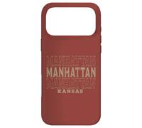 Vintage Manhattan Kansas Coque pour iPhone 17 Pro Max