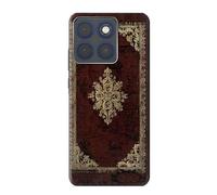 Vintage Map Book Cover Etui Coque Housse pour Motorola Edge 70
